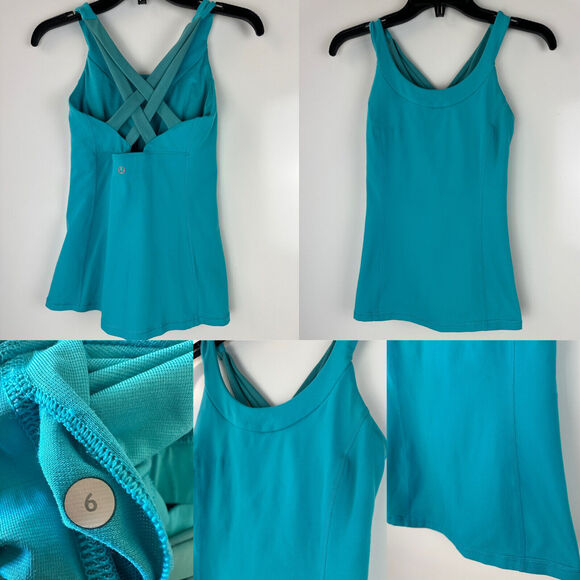 Lululemon Huge Bundle Lot Of 9 Sleeveless Work Out Tank Tops Womens Size 6 *Flaw - Picture 5 of 16